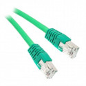 Патч-корд 1м S/FTP Cat 6A CU LSZH green Cablexpert (PP6A-LSZHCU-G-1M)