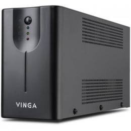 Источник бесперебойного питания Vinga LED 2000VA metall case (VPE-2000M) фото 1