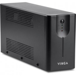Источник бесперебойного питания Vinga LED 2000VA metall case (VPE-2000M) фото 2