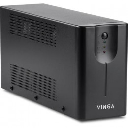 Источник бесперебойного питания Vinga LED 600VA metal case (VPE-600M) фото 2