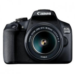 Цифровой фотоаппарат Canon EOS 2000D 18-55 IS II kit (2728C008) фото 1