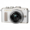 Цифровий фотоапарат Olympus E-PL8 14-42 mm Pancake Zoom Kit white/silver (V205082WE000)