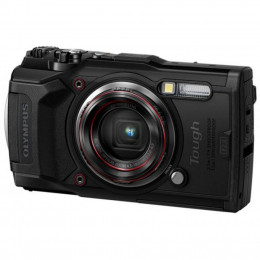 Цифровой фотоаппарат OLYMPUS TG-6 Black (Waterproof - 15m; GPS; 4K; Wi-Fi) (V104210BE000) фото 1