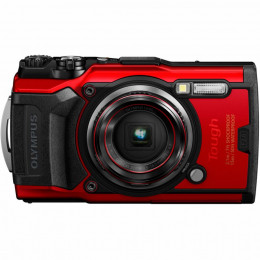 Цифровой фотоаппарат OLYMPUS TG-6 Red (Waterproof - 15m; GPS; 4K; Wi-Fi) (V104210RE000) фото 1