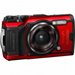 Цифровой фотоаппарат OLYMPUS TG-6 Red (Waterproof - 15m; GPS; 4K; Wi-Fi) (V104210RE000) фото 2