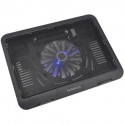 Подставка для ноутбука Omega Laptop Cooler pad "WIND" 14cm fan black (OMNCPWB)