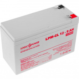 Батарея к ИБП LogicPower LPM-GL 12В 9Ач (6563) фото 2
