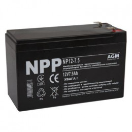 Батарея к ИБП NPP 12В 7.5 Ач (NP12-7.5)