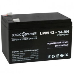 Батарея к ИБП LogicPower LPM 12В 14Ач (4161) фото 1