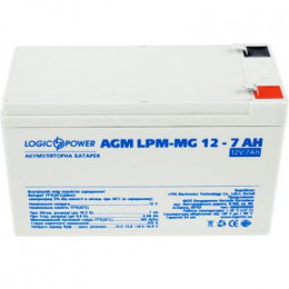 Батарея к ИБП LogicPower LPM MG 12В 7Ач (6552) фото 2