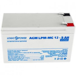 Батарея к ИБП LogicPower LPM MG 12В 9Ач (6555) фото 2