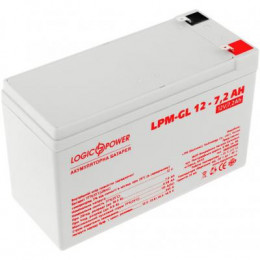 Батарея к ИБП LogicPower LPM-GL 12В 7.2Ач (6561) фото 1