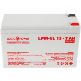 Батарея к ИБП LogicPower LPM-GL 12В 7Ач (6560) фото 2