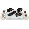 Комплект видеонаблюдения Greenvision GV-K-S12/04 1080P (5524)