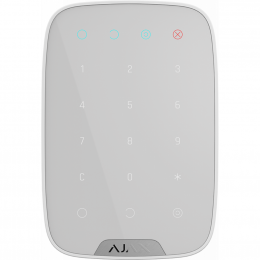 Клавиатура к охранной системе Ajax KeyPad white (KeyPad /White) фото 1