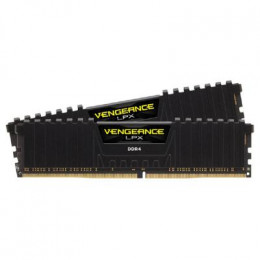 Модуль памяти для компьютера DDR4 16GB (2x8GB) 3200 MHz Vengeance LPX Black CORSAIR (CMK16GX4M2B3200 фото 1