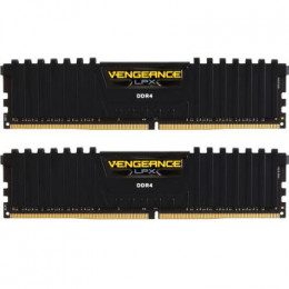 Модуль памяти для компьютера DDR4 16GB (2x8GB) 3200 MHz Vengeance LPX Black CORSAIR (CMK16GX4M2B3200 фото 2