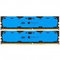 Модуль пам'яті для комп'ютера DDR4 16GB (2x8GB) 2400MHz Iridium Blue Goodram (IR-B2400D464L15S/16GDC