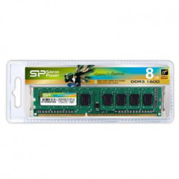Модуль памяти для компьютера DDR3 8GB 1600 MHz Silicon Power (SP008GBLTU160N02) фото 1