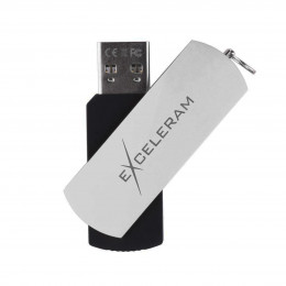 USB флеш накопитель eXceleram 16GB P2 Series White/Black USB 2.0 (EXP2U2WH2B16) фото 1