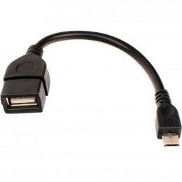 Переходник USB AF to micro USB M 0.15m PATRON (CAB-PN-USB-F-MICRUSB) фото 1