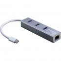 Концентратор USB Type-C to RJ45 LAN 10/100/1000Mbps Argus (IT-410-S)
