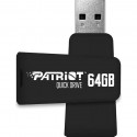 USB флеш накопичувач Patriot 64GB Color Quick Drive Black USB 3.1 (PSF64GQDBK3USB)