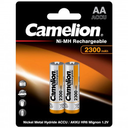 Аккумулятор Camelion AA 2300mAh Ni-MH * 2 R6-2BL (NH-AA2300BP2) фото 1