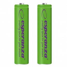 Аккумулятор Esperanza AAA 1000mAh Ni-MH * 2 green (EZA101G) фото 1