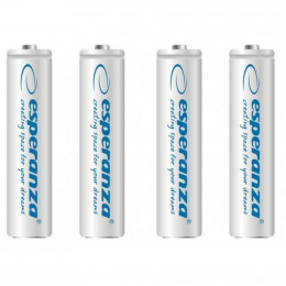 Аккумулятор Esperanza AAA 1000mAh Ni-MH * 4 white (EZA102W) фото 1