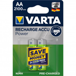 Аккумулятор Varta AA Rechargeable Accu 2100mAh * 2 (56706101402) фото 1