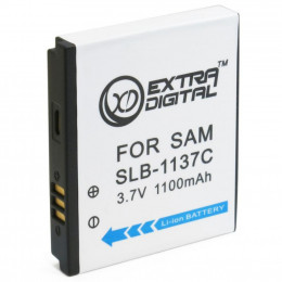 Аккумулятор к фото/видео Extradigital Samsung SLB-1137C, Li-ion, 1100 mAh (DV00DV1326) фото 2