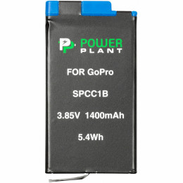 Аккумулятор к фото/видео PowerPlant GoPro SPCC1B 1400mAh (декодирован) (CB970384) фото 1