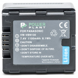Аккумулятор к фото/видео PowerPlant Panasonic VW-VBN130 (DV00DV1295) фото 1