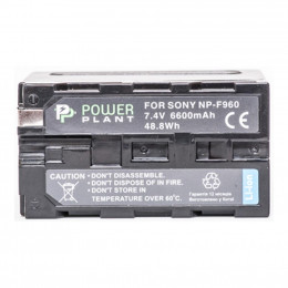 Аккумулятор к фото/видео PowerPlant Sony LED NP-F960 6600mAh (DV00DV1367) фото 1