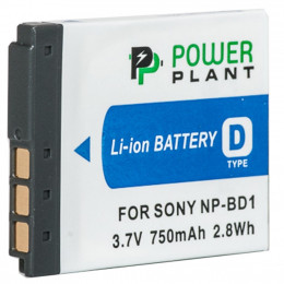 Аккумулятор к фото/видео PowerPlant Sony NP-BD1, NP-FD1 (DV00DV1204) фото 2