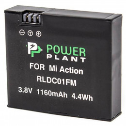 Аккумулятор к фото/видео PowerPlant Xiaomi RLDC01FM 1160mAh (CB970209) фото 1