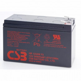 Батарея к ИБП 12В 9Ач CSB (HR1234WF2) фото 1