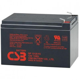 Батарея к ИБП CSB 12В 12 Ач (GP12120 F2) фото 1