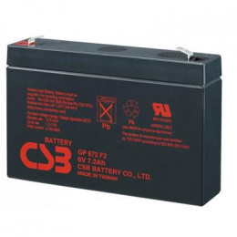 Батарея к ИБП CSB 6В 7.2 Ач (GP672 F2) фото 1