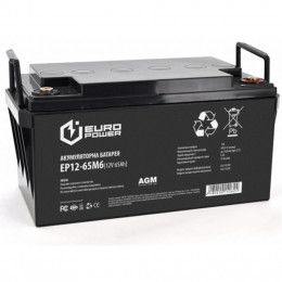 Батарея к ИБП Europower 12В 65Ач (EP12-65M6) фото 1