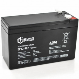 Батарея к ИБП Europower 12В 9Ач (EP12-9F2) фото 1