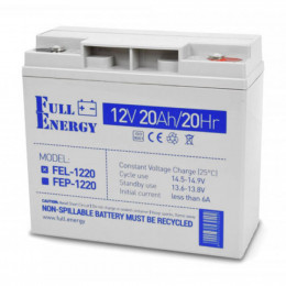 Батарея к ИБП Full Energy 12В 20Ач (FEL-1220) фото 1
