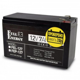 Батарея к ИБП Full Energy 12В 7Ач (FEP-127) фото 1