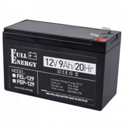 Батарея к ИБП Full Energy 12В 9Ач (FEP-129) фото 1