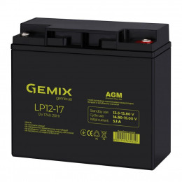 Батарея к ИБП Gemix 12В 17 Ач (LP1217) фото 2