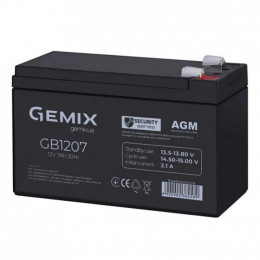 Батарея к ИБП Gemix GB 12В 7 Ач (GB1207) фото 2