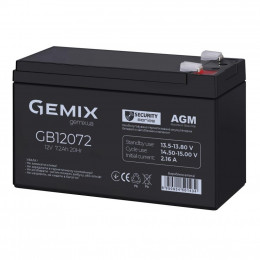 Батарея к ИБП Gemix GB 12В 7.2 Ач (GB12072) фото 2