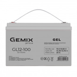 Батарея к ИБП Gemix GL 12В 100 Ач (GL12-100) фото 1