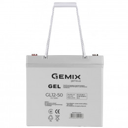 Батарея к ИБП Gemix GL 12В 50 Ач (GL12-50) фото 1